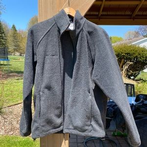Gray Columbia Fleece Jacket
